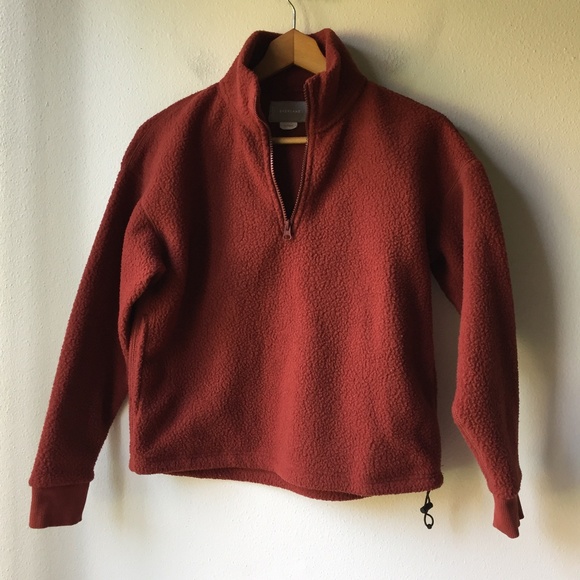 Everlane Sweaters - Everlane Renew Half Zip Fleece